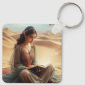 Magisch tapijt sleutelhanger (Achterkant)