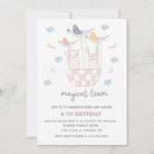 Magisch team | verjaardagsuitnodiging kaart (Voorkant)