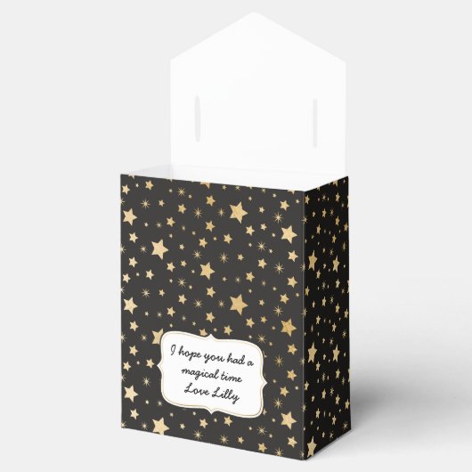 Magisch thema Feestgeschenkdoos Bedankdoosjes (Geopend)