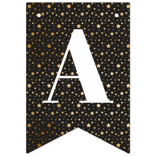 Magisch thema Verjaardagsfeestbanner Vlaggetjes (Derde vlag)