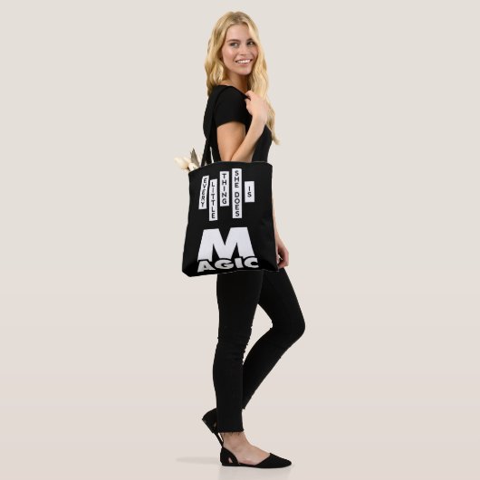 Magisch Tote Bag (Op model)