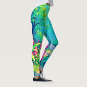 Magisch tuinpad ontwerp leggings (Rechts)