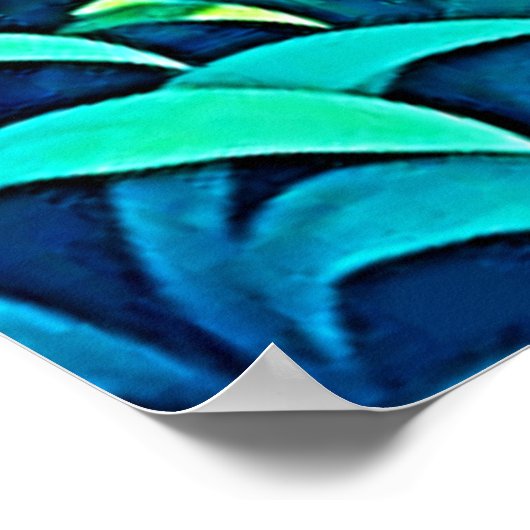 Magisch tuinpad ontwerp poster (Hoek)