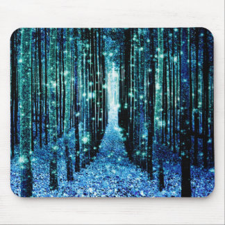 Magisch Turkoois Teal Woud Muismat