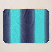 Magisch Turquoise Blauw Golf Plaid Sherpa Deken (Voorkant (horizontaal))