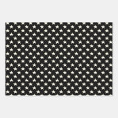 Magisch universeel zwart inpakpapier vel (Voorkant 3)