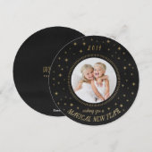 Magisch | Vakantieknopkaart Feestdagenkaart (Voorkant / Achterkant)