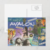 Magisch van briefkaart Avalon (Voorkant / Achterkant)