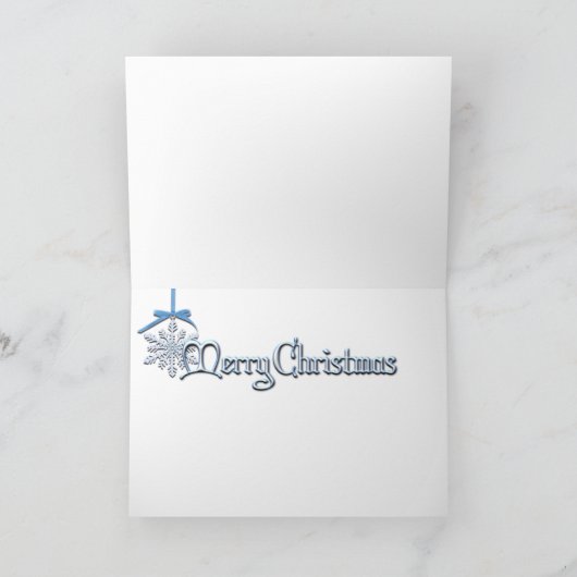 Magisch van Chinese Kuif van Kerstmis Feestdagen Kaart (Binnen)