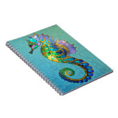 Magisch verguld zeepaardjournaal notitieboek (Rechterzijde)