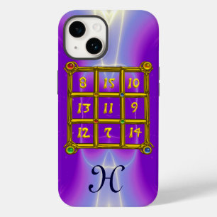 MAGISCH VIERKANT 33 MONOGRAM Roze Lilac, Paars iPhone 14 Hoesje