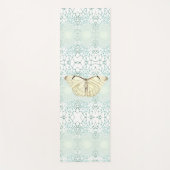 Magisch Vlinder Geometrisch Patroon Yogamat (Voorkant)