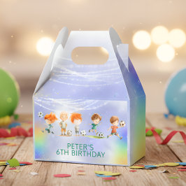 Magisch voetbal football verjaardagsspel bedankdoosjes