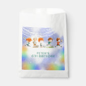 Magisch voetbal football verjaardagsspel bedankzakje (Voorkant)