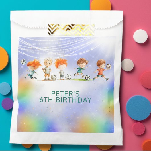 Magisch voetbal football verjaardagsspel bedankzakje