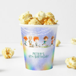 Magisch voetbal football verjaardagsspel papieren bekers