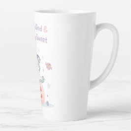 Magisch vriendelijk & eng zoet – Cute Pastel Hal Latte Mok