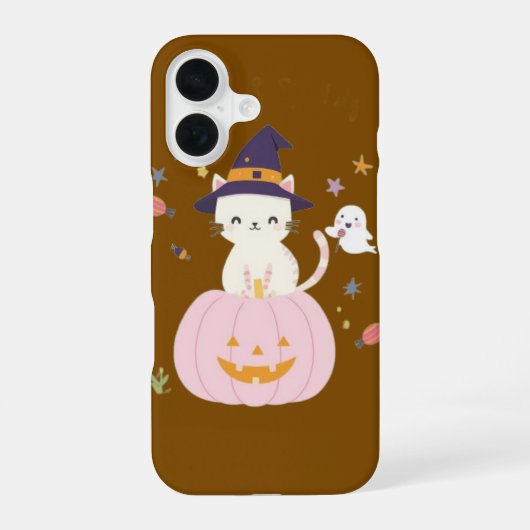 Magisch Vriendelijk & Spookachtig Zoet iPhone 16 Hoesje (Achterkant)