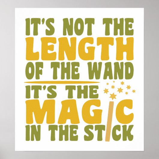 MAGISCH WAND poster (Voorkant)