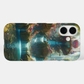 Magisch watervallandschap Case-Mate iPhone case (Achterkant (horizontaal))