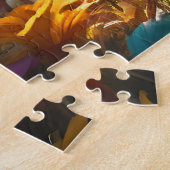 Magisch watervallandschap legpuzzel (Zijkant)