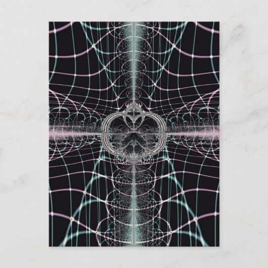 Magisch web briefkaart (Voorkant)