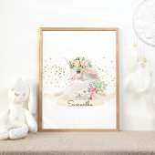 Magisch Wezens Prinses Eenhoorn Meisje Kinderkamer Poster