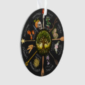 Magisch wiel van het jaar ornament (voorkant)