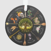 Magisch wiel van het jaar ornament (achterkant)