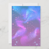 Magisch Winter Wonderland Bedrijfs Kerstfeest Kaart (Achterkant)