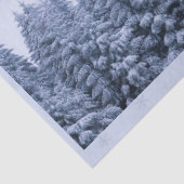 Magisch winterbos - blauw, tissuepapier (Detail)