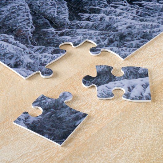 Magisch winterbos legpuzzel (Zijkant)
