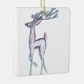 Magisch winterrendier keramisch ornament (Rechts)