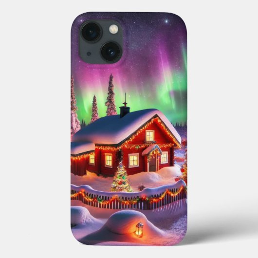 Magisch winterwonderland: Santa's Village Case-Mate iPhone Case (Achterkant)