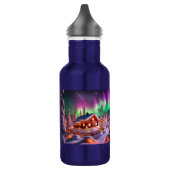 Magisch winterwonderland: Santa's Village Waterfles (Links)