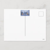 Magisch winterwoud met herten, Kerstmis Feestdagenkaart (Achterkant)