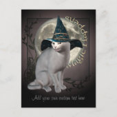 Magisch wit Briefkaart (Voorkant)