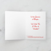 Magisch & Wonder voor Kerstmis - Feestdagen Kaart (Binnen)