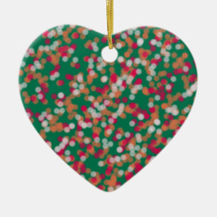 magisch zand en ster met willekeurige kleur keramisch ornament