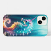 Magisch Zee Eenhoorn iPhone Hoesje (Achterkant horizontaal)