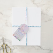 Magisch Zeemeermin Verjaardagsfeest Cadeaulabel (Met Touw)