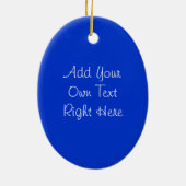 Magisch zeepaardje keramisch ornament (Achterkant)