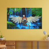Magisch Zwaard Canvas Afdruk (Insitu (Woonkamer))
