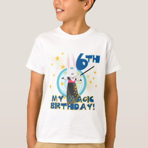 Magische 6e verjaardag overhemden en cadeaus t-shirt