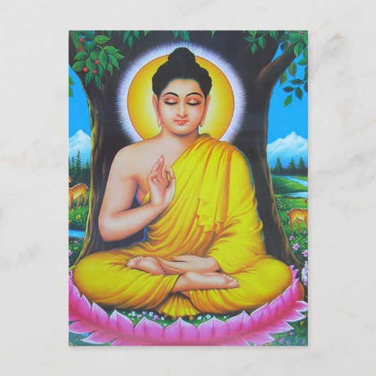 MAGISCHE AANDELEN VAN HINDUISME BRIEFKAART (Voorkant)