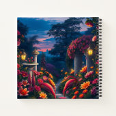 Magische accenten geïnspireerd door natuur voor co notitieboek (Achterkant)