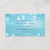 Magische achtergrond visitekaartje (Achterkant)