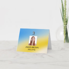 Magische achtergrondnaam Gepersonaliseerd  Bedankkaart