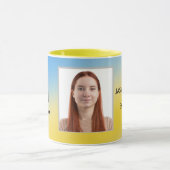 Magische achtergrondnaam Gepersonaliseerd  Mok (Midden)