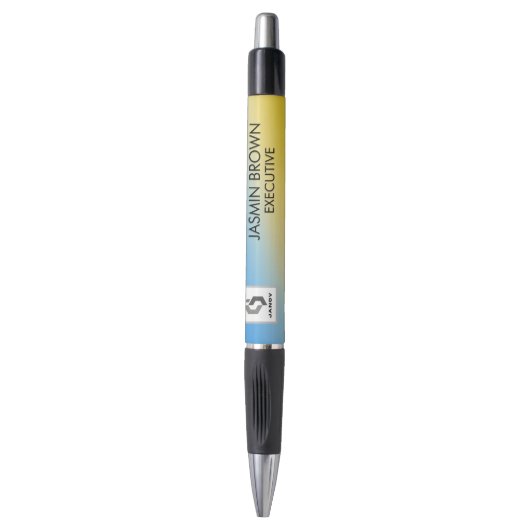 Magische achtergrondnaam Gepersonaliseerd Pen (Voorkant Verticaal)
